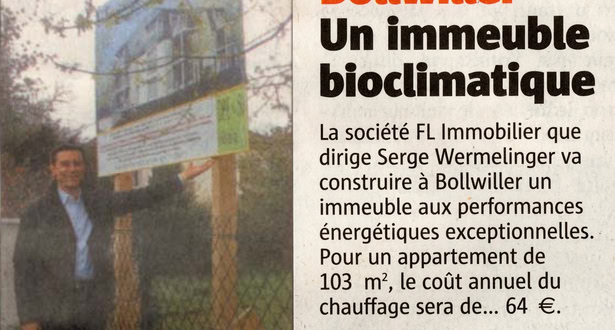 Un immeuble bioclimatique