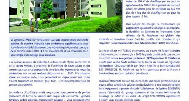 ZEMENTOL - L‘étanchéité parfaite pour vos constructions en béton