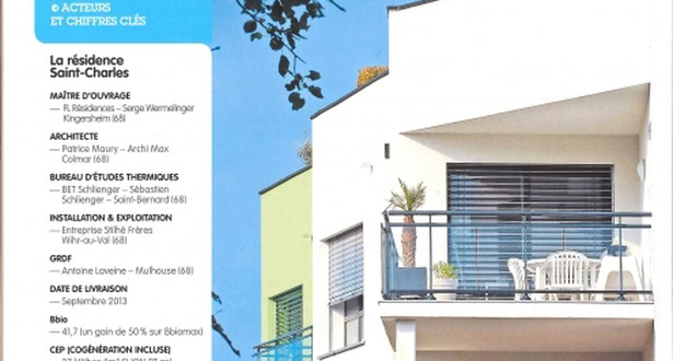 Ecoconception et innovations en résidence privée - Vecteur Gaz n°112 - 1T16
