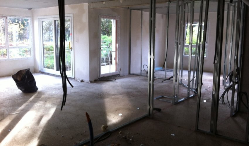 Reportage chantier - décembre 2012