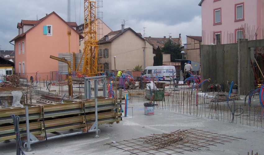 Reportage chantier - février 2010