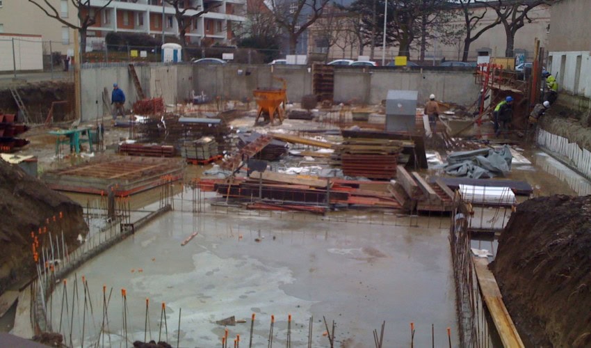 Reportage chantier - janvier 2010