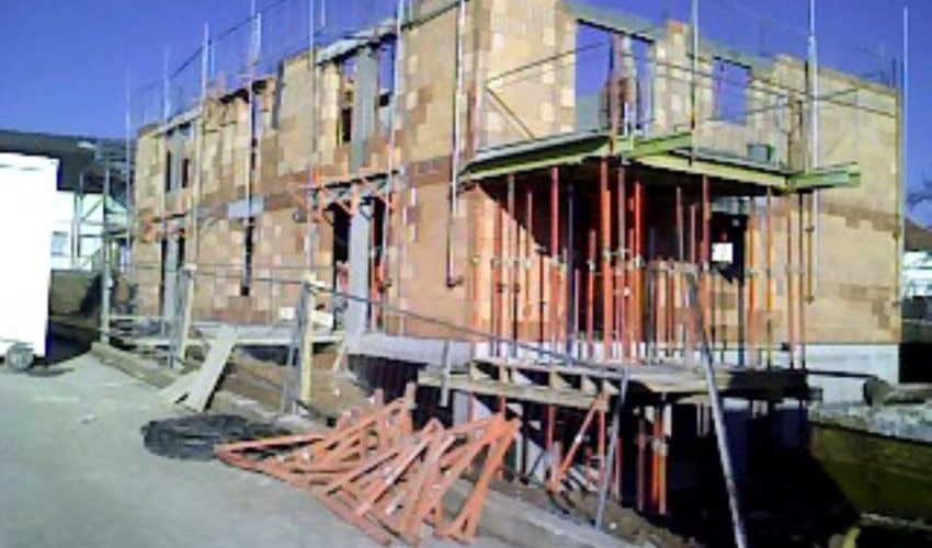 Reportage chantier - mars 2009