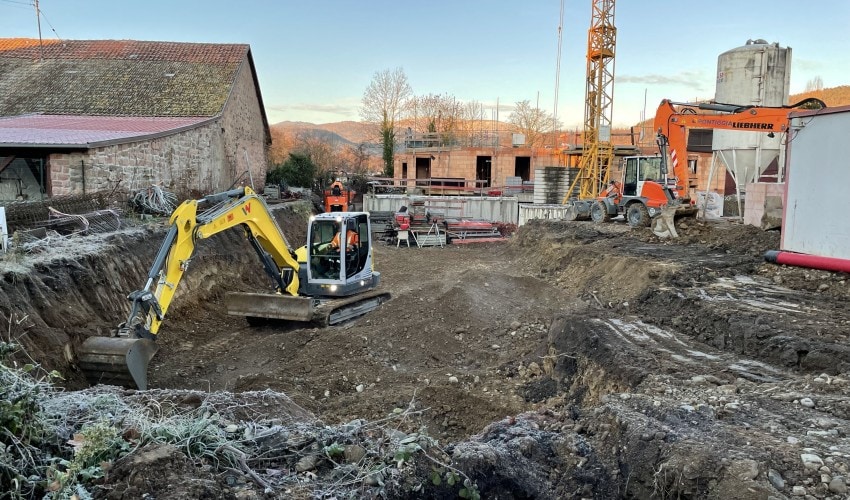 Reportage chantier - décembre 2021